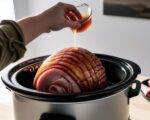 How to Cook a Spiral Ham in a Slow Cooker with Sweet Glaze