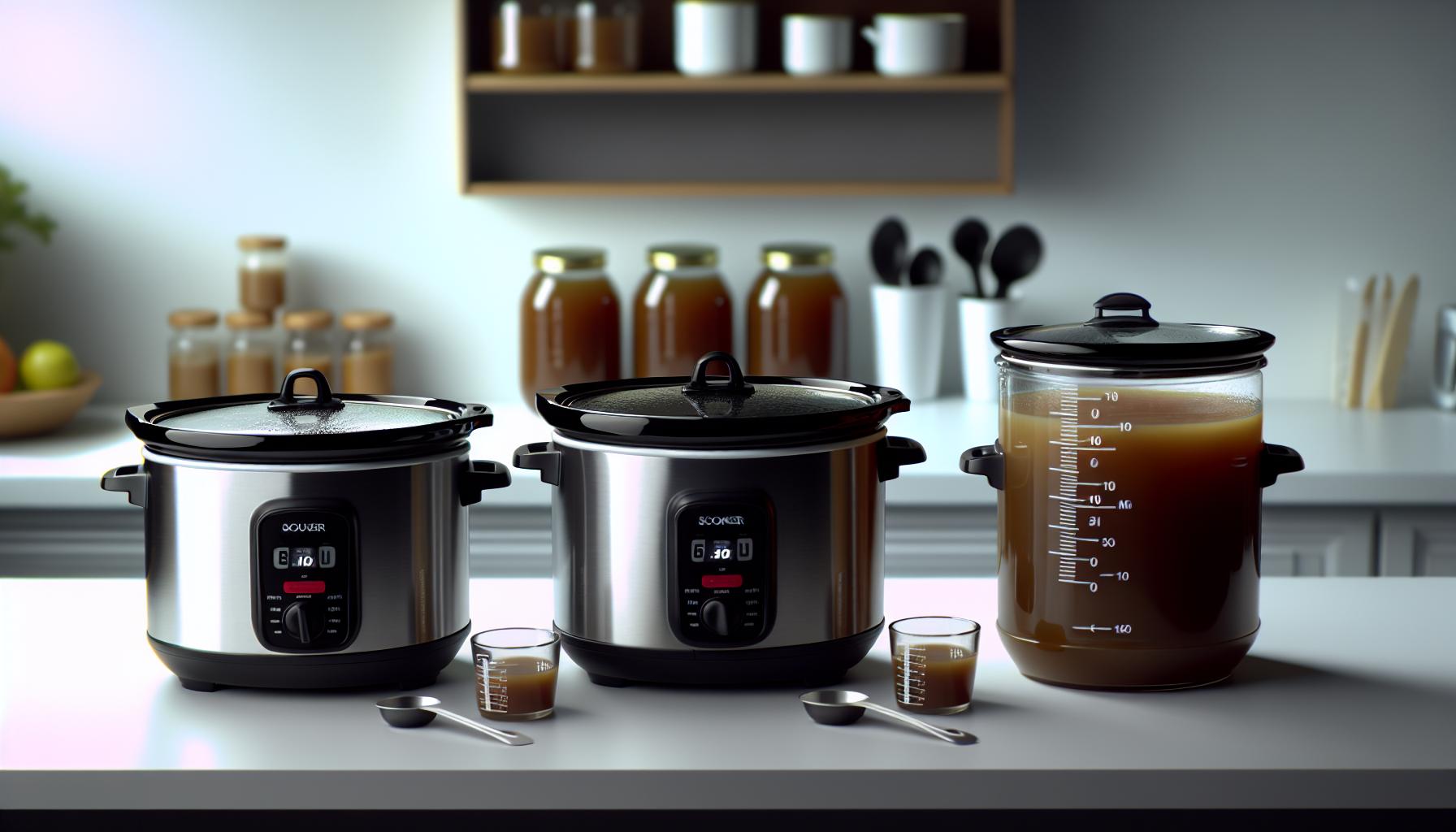 Adjusting Broth for​ Different Slow cooker Sizes