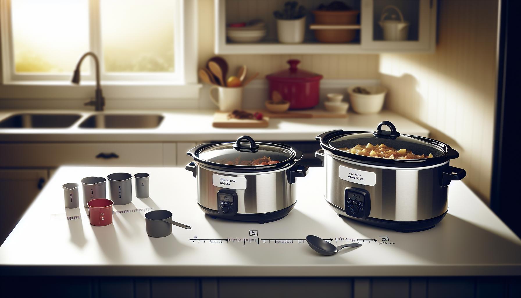 What Size Slow Cooker for Family of 4? Perfect Portion Guide 6 Adjusting Recipes When Using Larger or smaller Slow Cookers