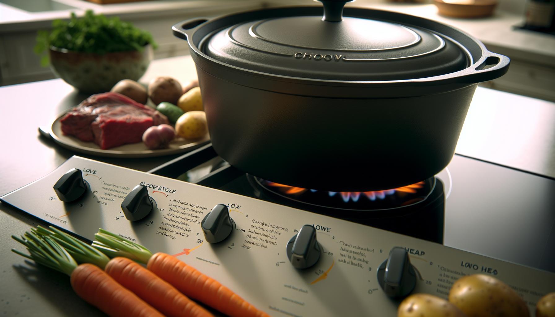 How to Use Dutch Oven as Slow Cooker: Simple Conversion 2 Best Heat Settings for Slow Cooking in a Dutch Oven