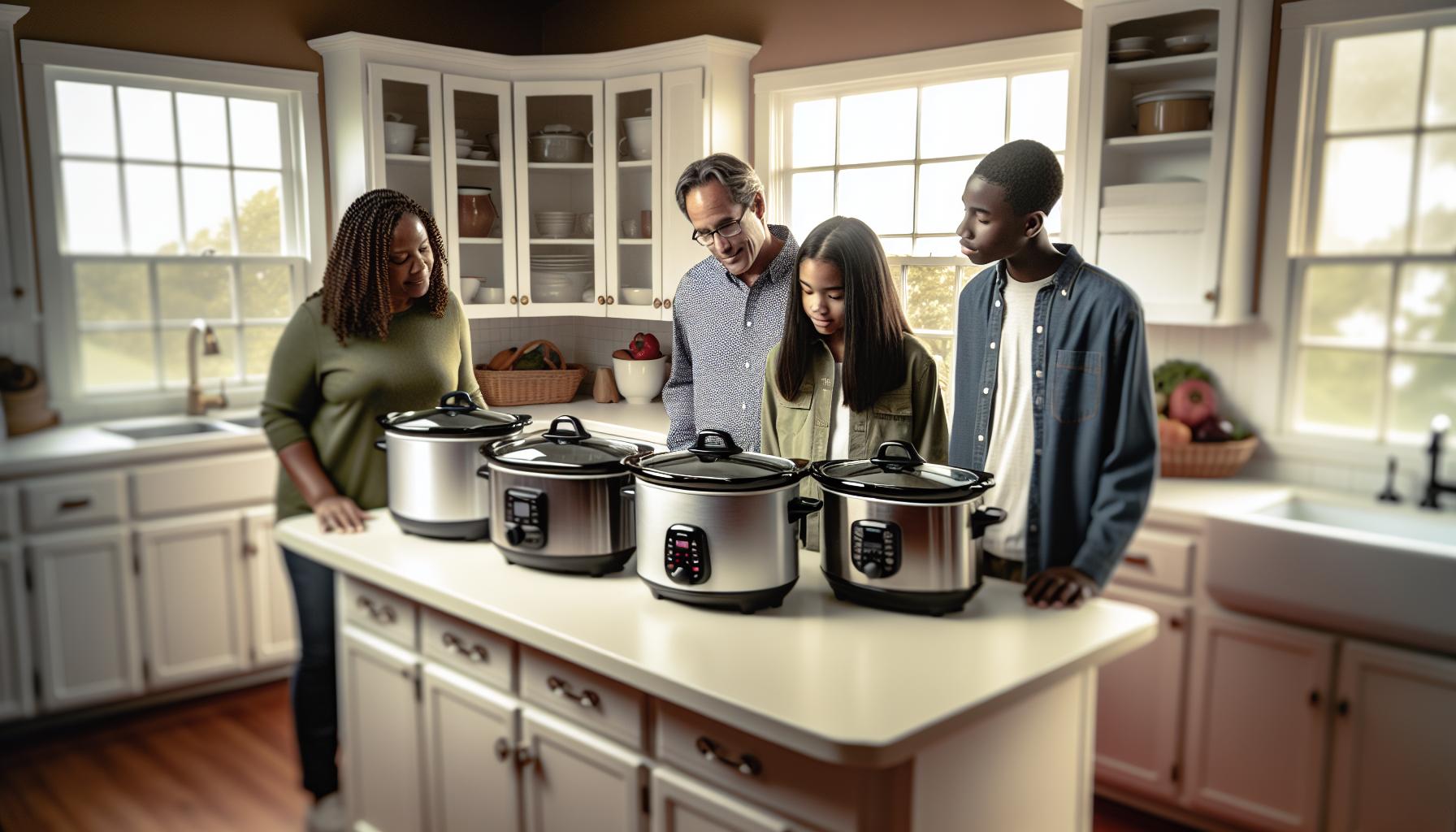 What Size Slow Cooker for Family of 4? Perfect Portion Guide 2 Choosing the Right Slow Cooker Size for your Family of 4