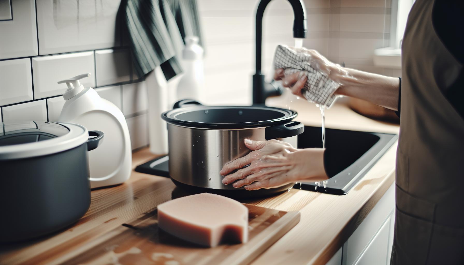 Cleaning and Caring for Oven-Used Slow Cooker Pots
