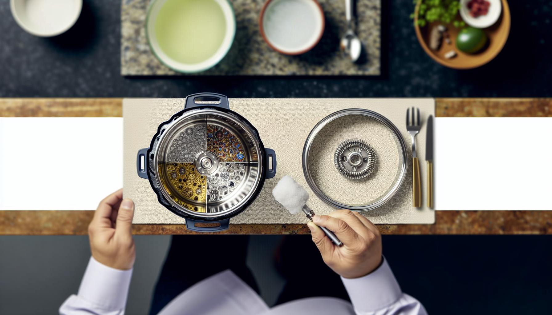 Cleaning and maintaining Your Instant Pot After Slow Cooking