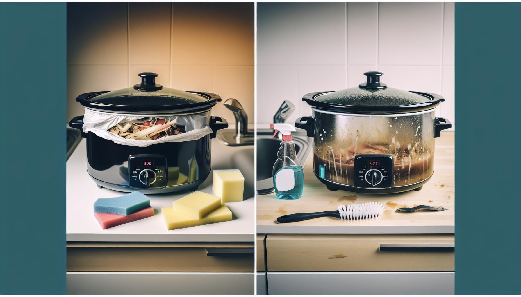 comparing Slow Cooker Liners vs Traditional Cleanup