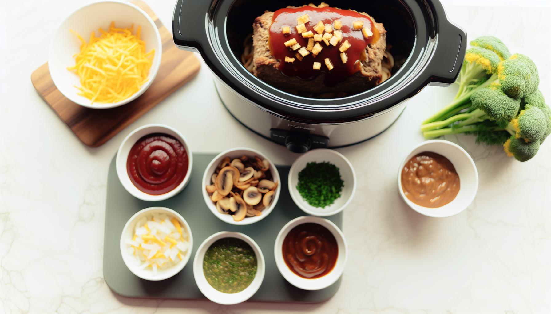 How Long to Cook Meatloaf in Slow Cooker on High (No Oven Needed) 6 creative Sauce and Topping Ideas to Elevate Your Slow Cooker Meatloaf