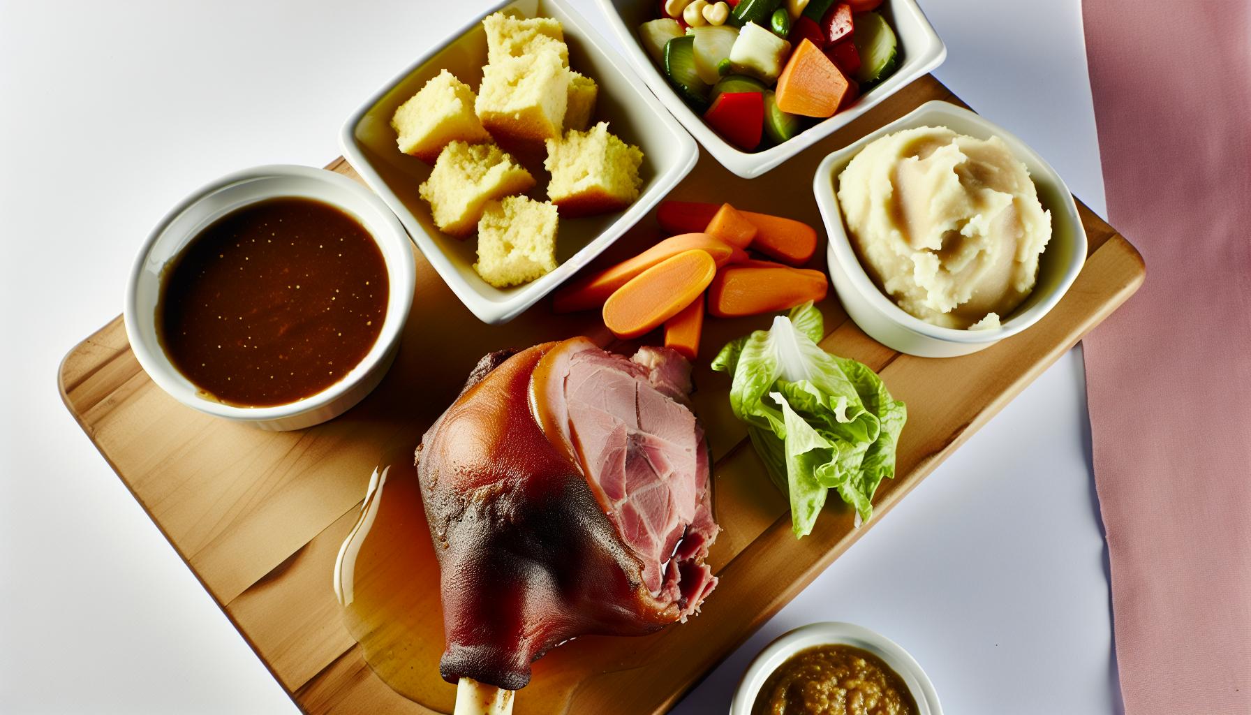 How Long to Cook Ham Shank in Slow Cooker for Smoky Tenderness 8 Easy Sides and Sauces to Pair with Slow Cooker Ham Shank