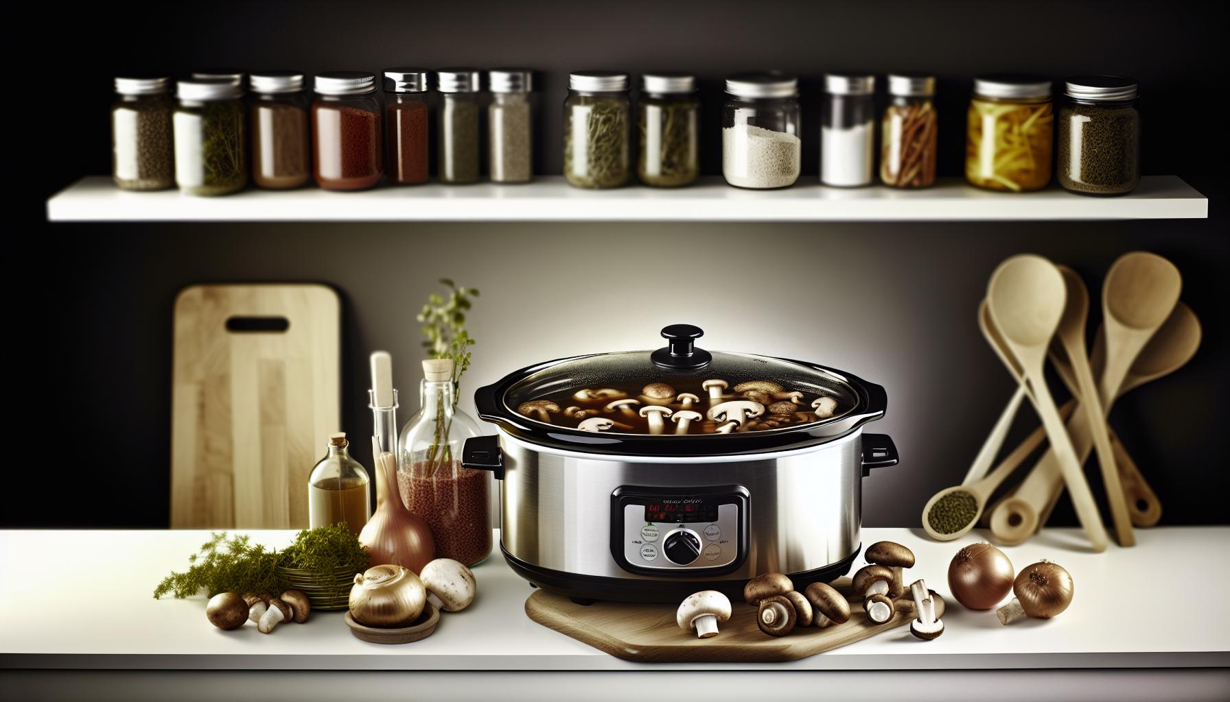 When to Add Mushrooms to Slow Cooker for Best Flavor 6 Enhancing Flavor: Using Mushrooms in Slow Cooker Sauces and Broths