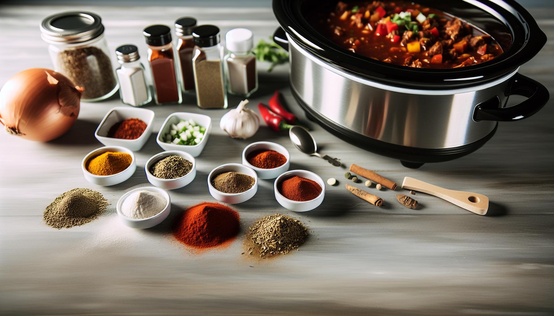 Flavor Boosters​ and Spice Blends for Slow​ Cooker ⁤Chili