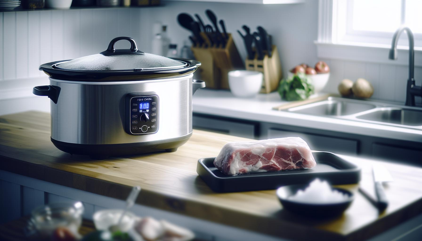 Food Safety Myths About Slow Cooking Frozen Meat