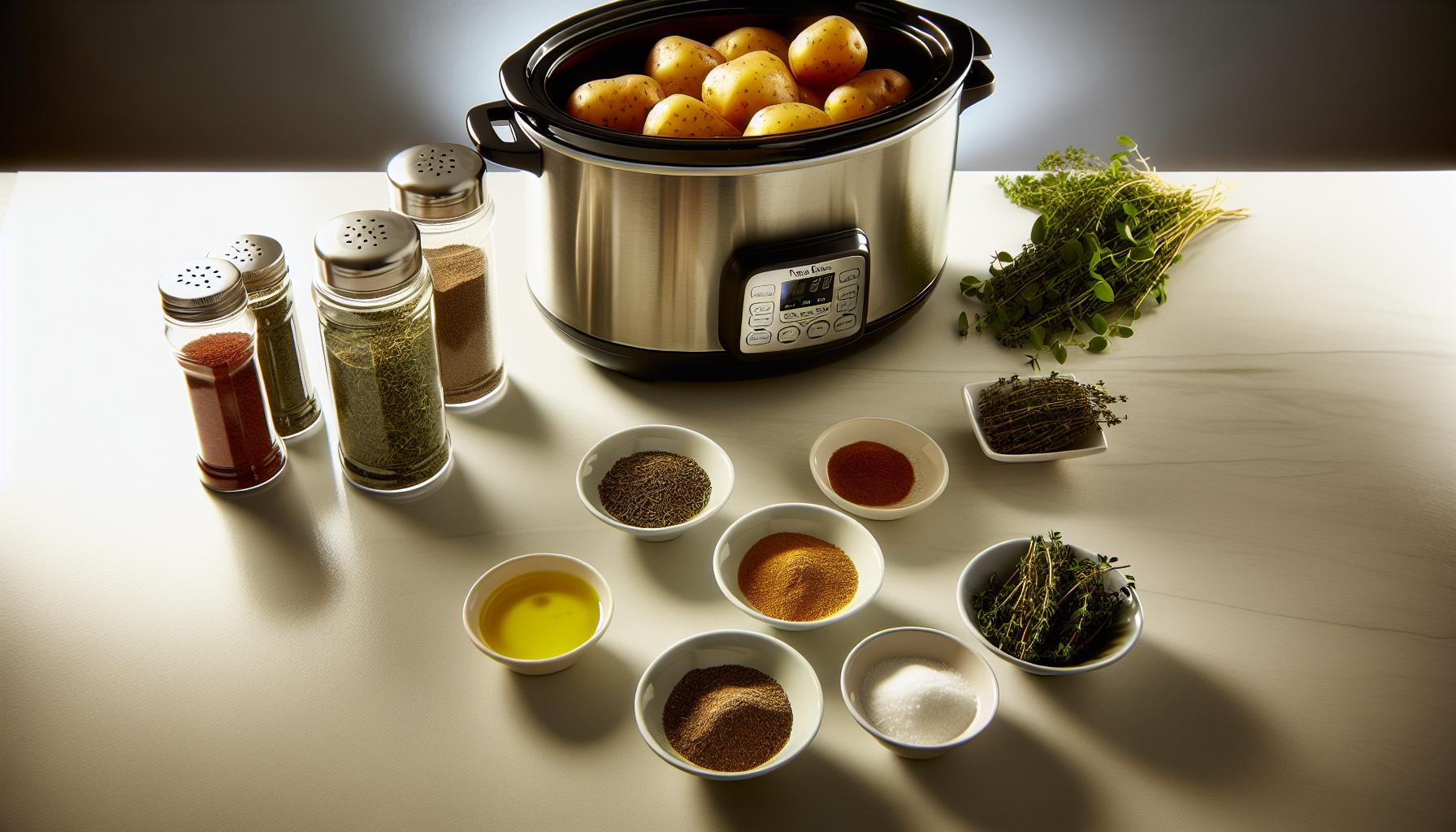 How Long to Cook Baby Potatoes in Slow Cooker (Perfectly Fluffy) 6 How to Add Flavor: Seasoning and Herbs for slow Cooker Potatoes