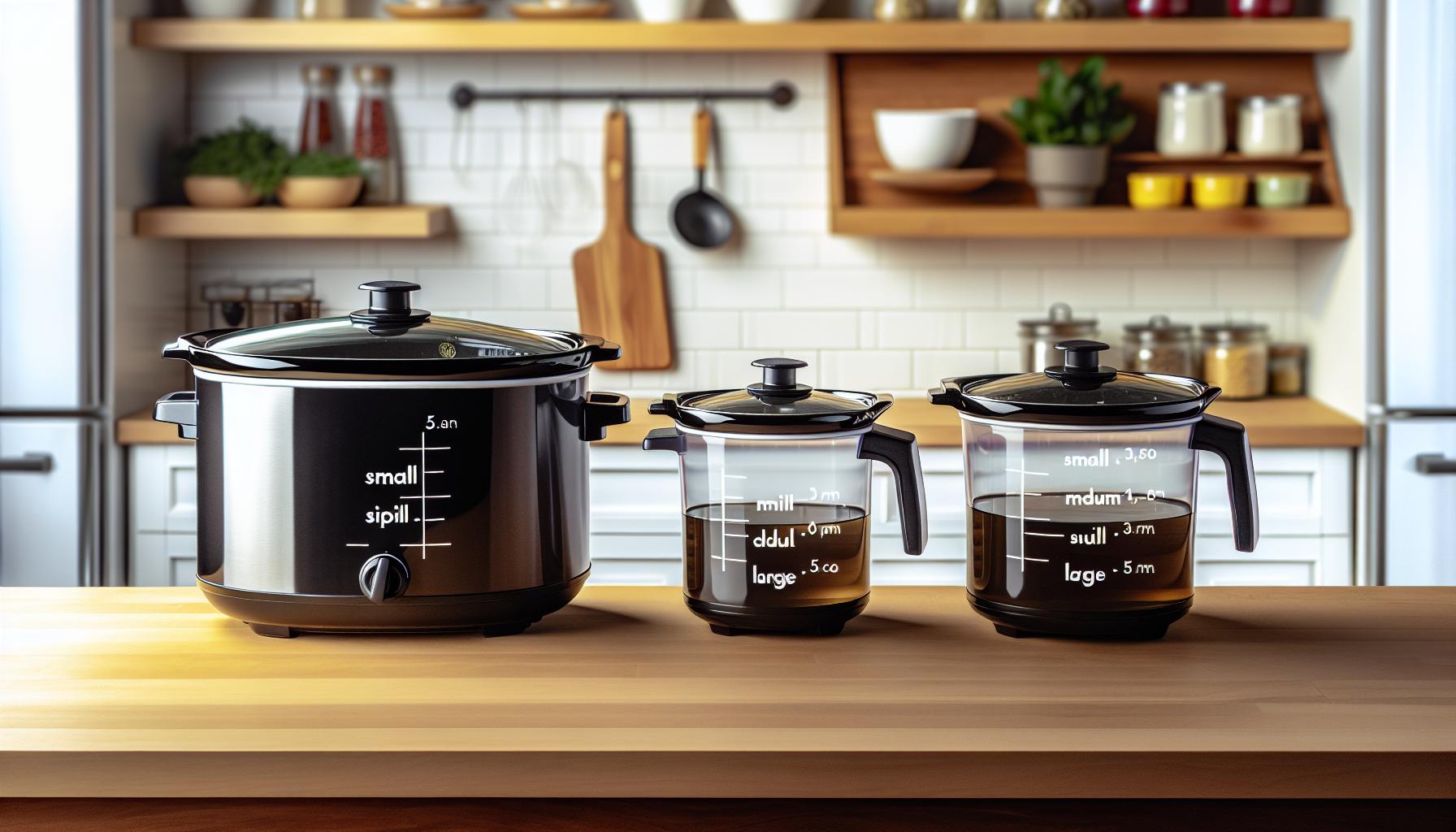 How to Adjust Liquid for Different Slow Cooker Sizes