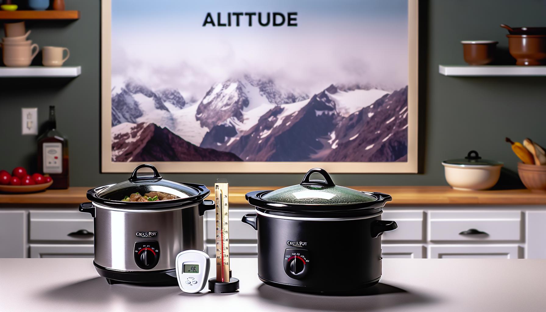 How Altitude and Crock pot Size Impact ⁢Cooking Heat