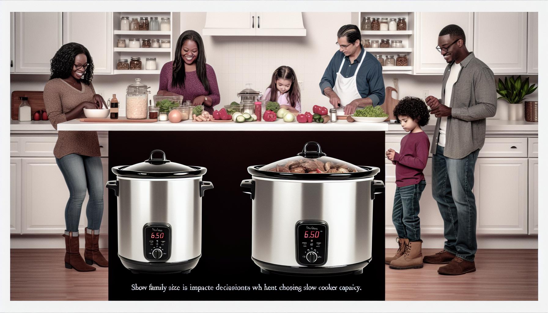What Size Slow Cooker Should I Get for My Family? 3 How Family Size Impacts Slow Cooker Capacity Decisions