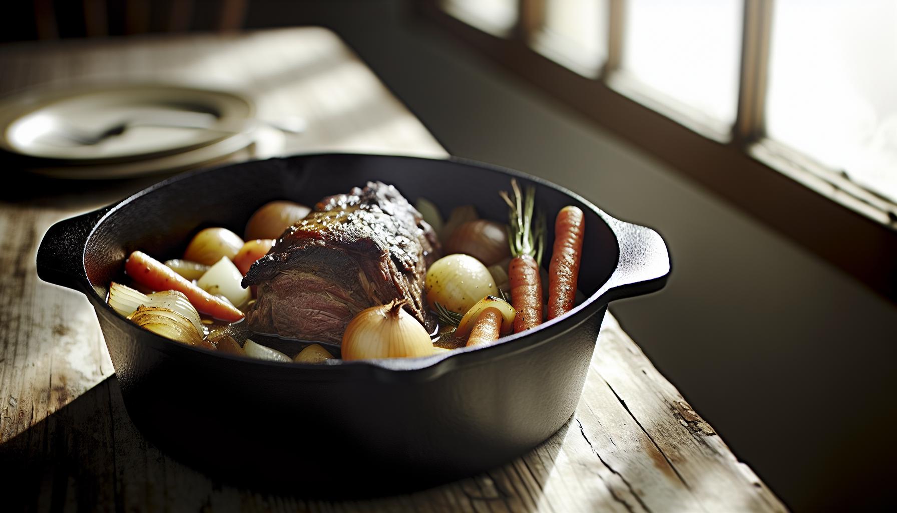 How Long To Cook Pot Roast In Slow Cooker For Fall-Apart Beef 2 How Long to Cook Pot Roast for Fall-apart Tenderness