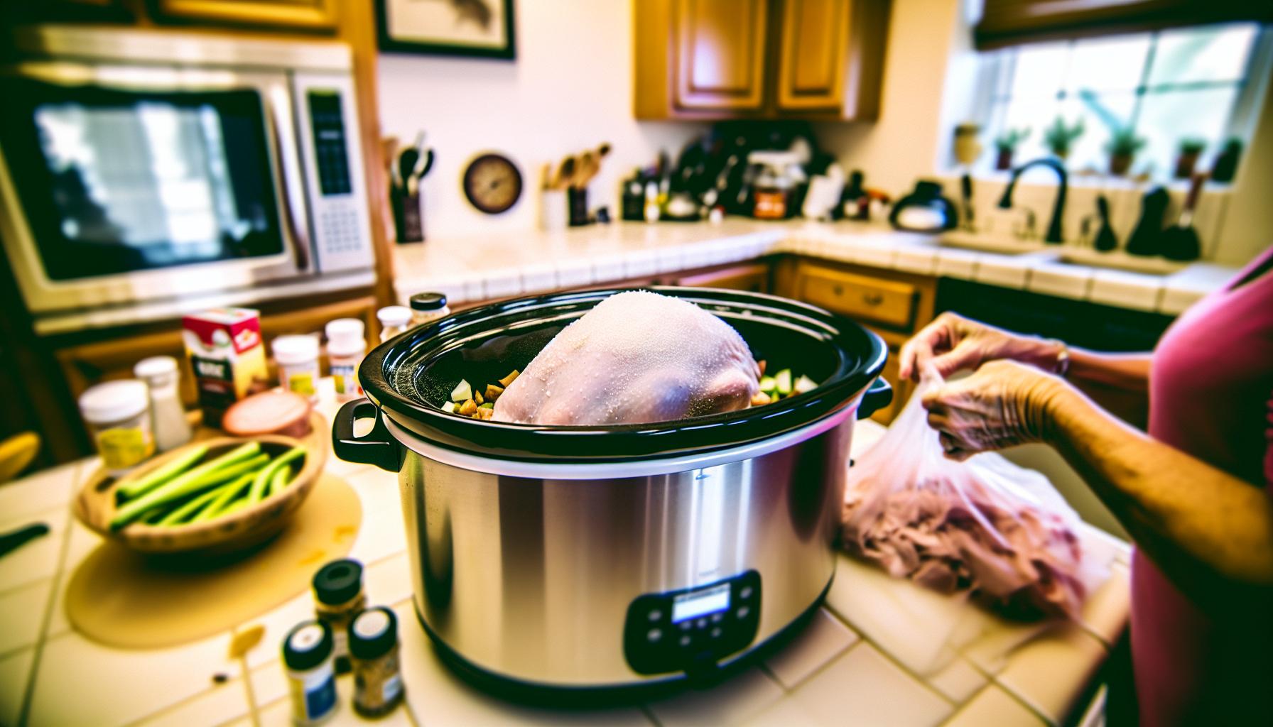 Can I Cook a Frozen Turkey in a Slow Cooker? Safety Warning 5 How Long Does a Frozen Turkey Take to Cook in a Slow Cooker?