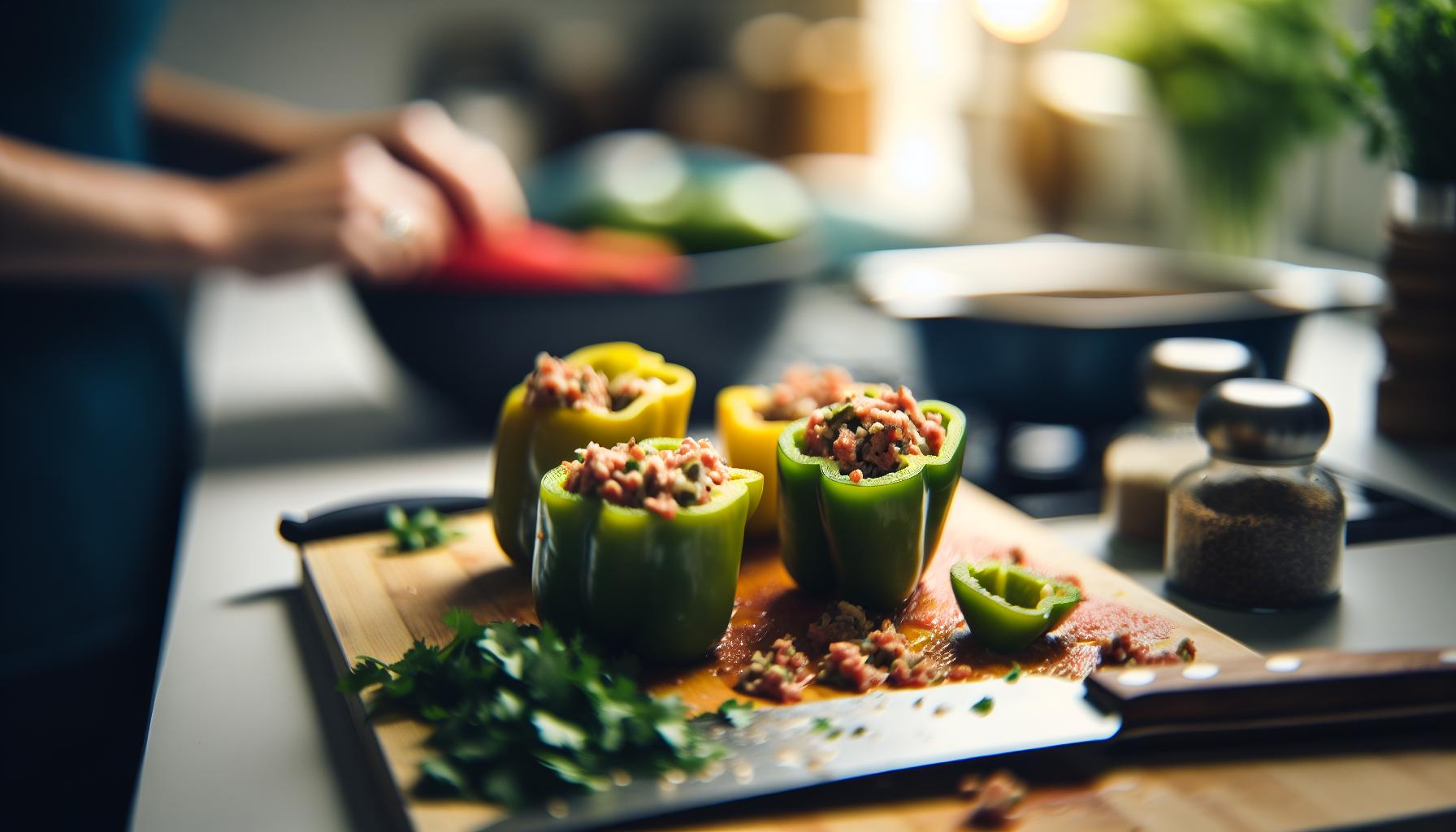 How Do You Make Stuffed Peppers In A Slow Cooker Hands-Off 5 How to Make Paleo and Gluten-Free Stuffed peppers