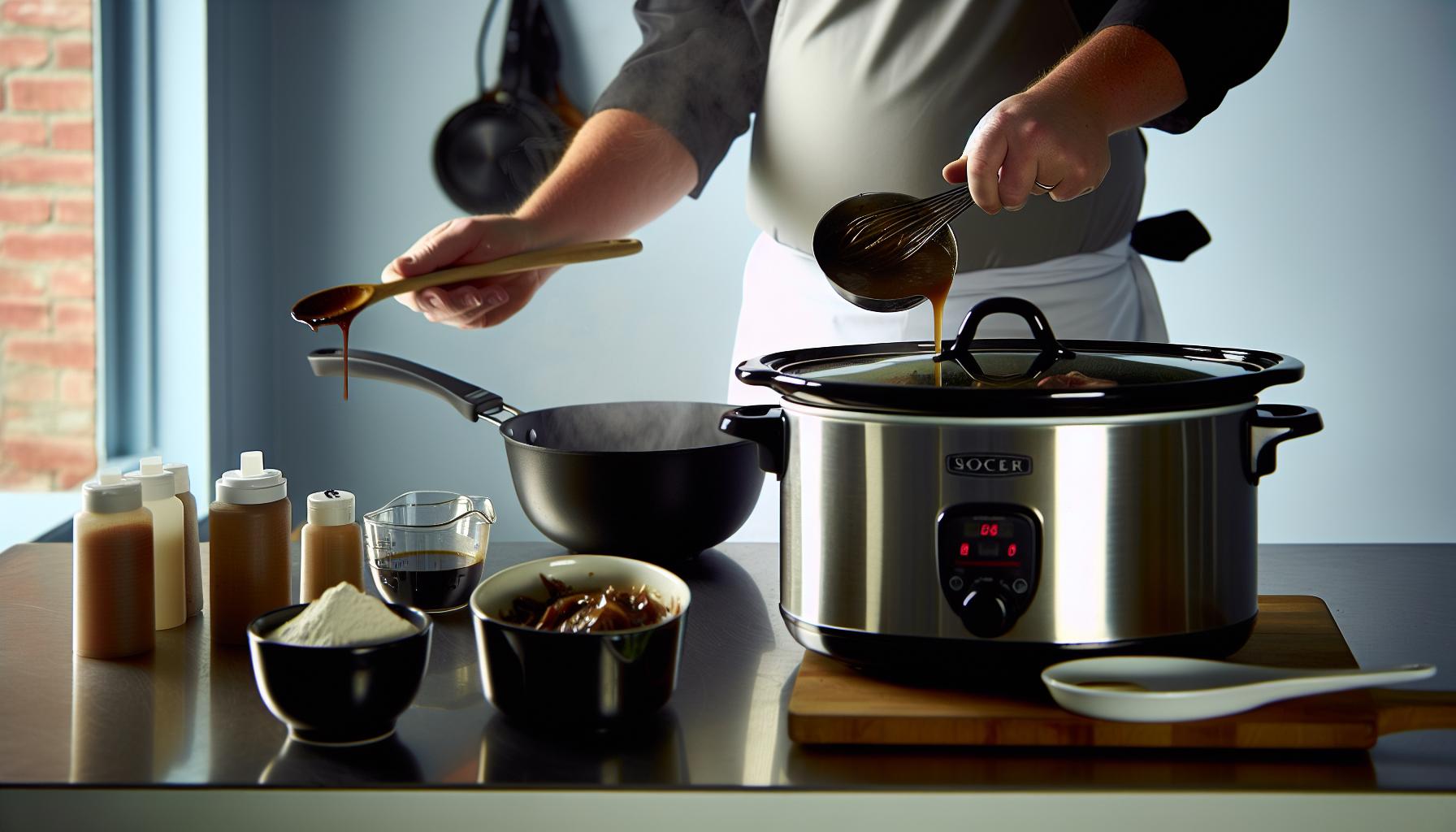 How to Make a Rich Gravy from Slow Cooker juices