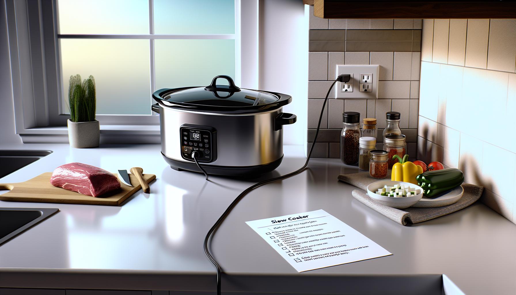 How‌ to Prepare⁢ Your slow ⁤Cooker for Unattended Use