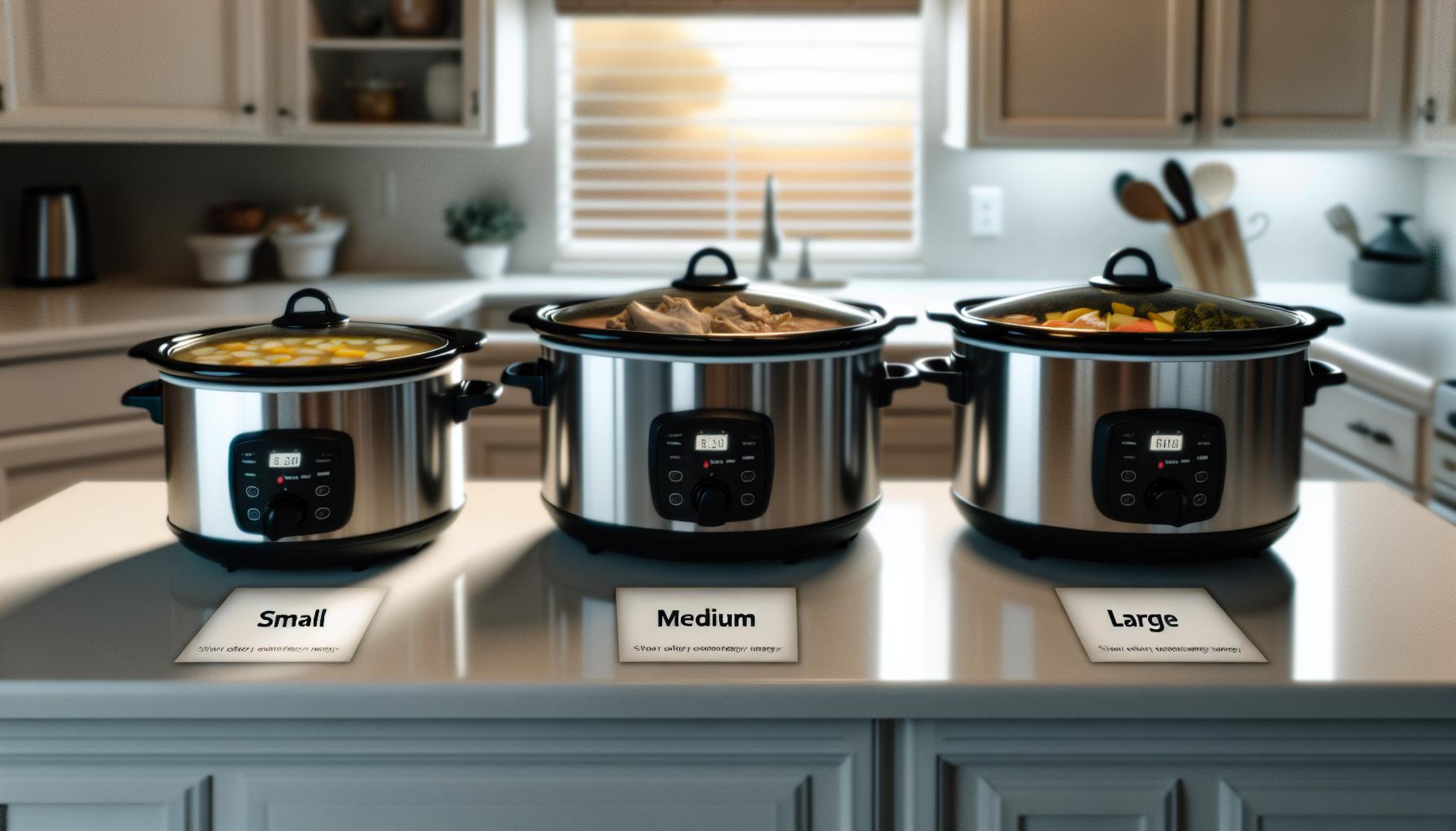 How Slow ⁢Cooker size⁣ Impacts⁣ Energy⁤ Usage and Cooking⁢ Results