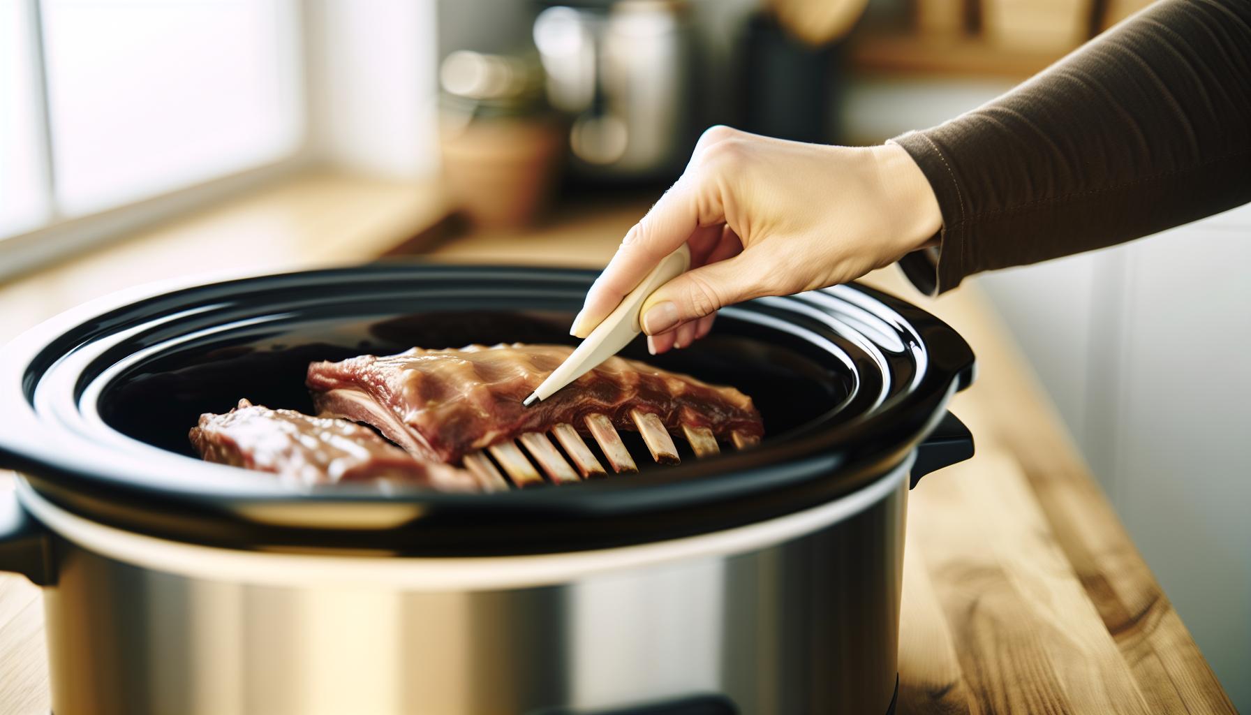How Long To Cook Ribs In Slow Cooker For Finger-Licking Tenderness 6 How to Tell When Ribs Are Done in Your Slow Cooker