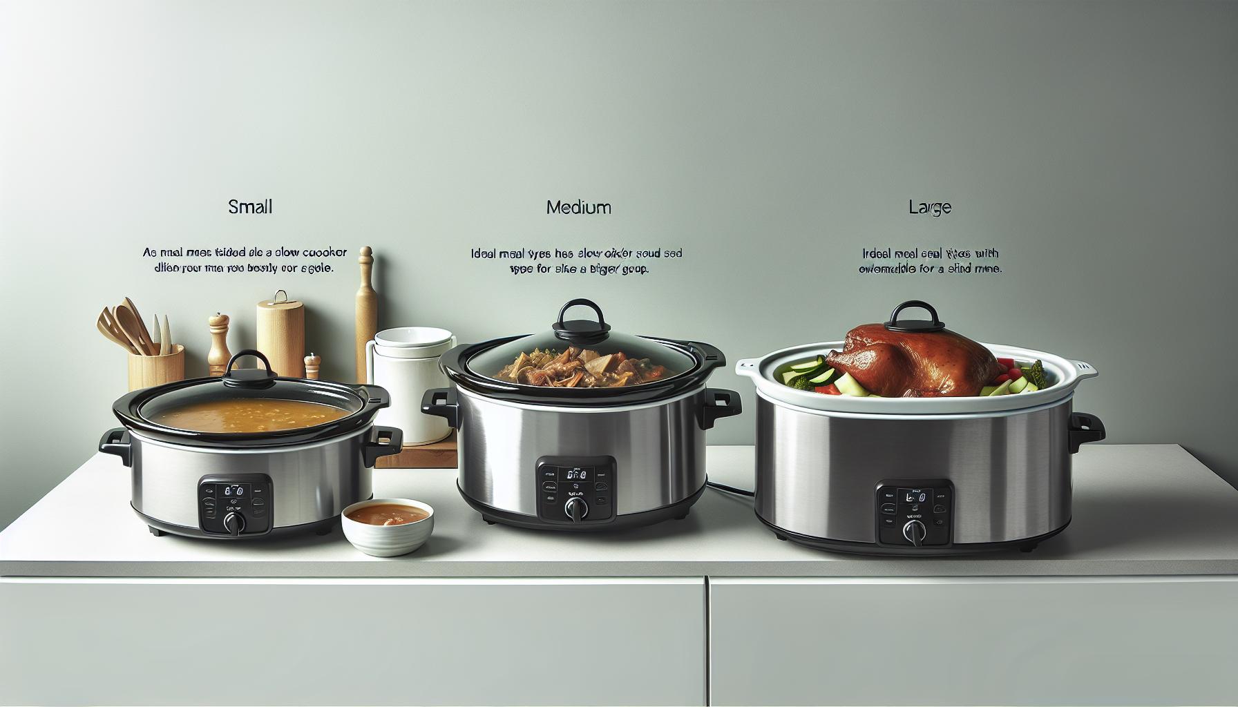 What Size Slow Cooker for Family of 4? Perfect Portion Guide 4 Ideal Meal Types for Different Slow Cooker Sizes