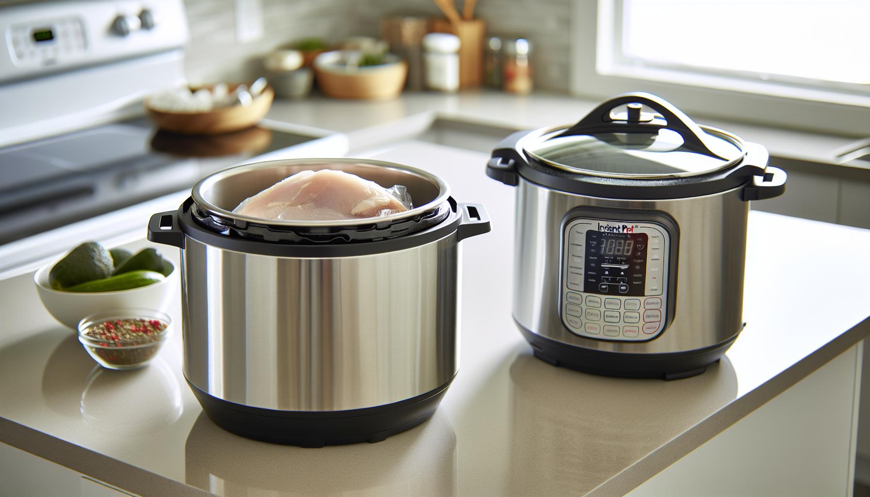 Can You Put Frozen Chicken In A Slow Cooker Without Risk 9 Instant pot vs slow Cooker: Which is Safer for Frozen Chicken?