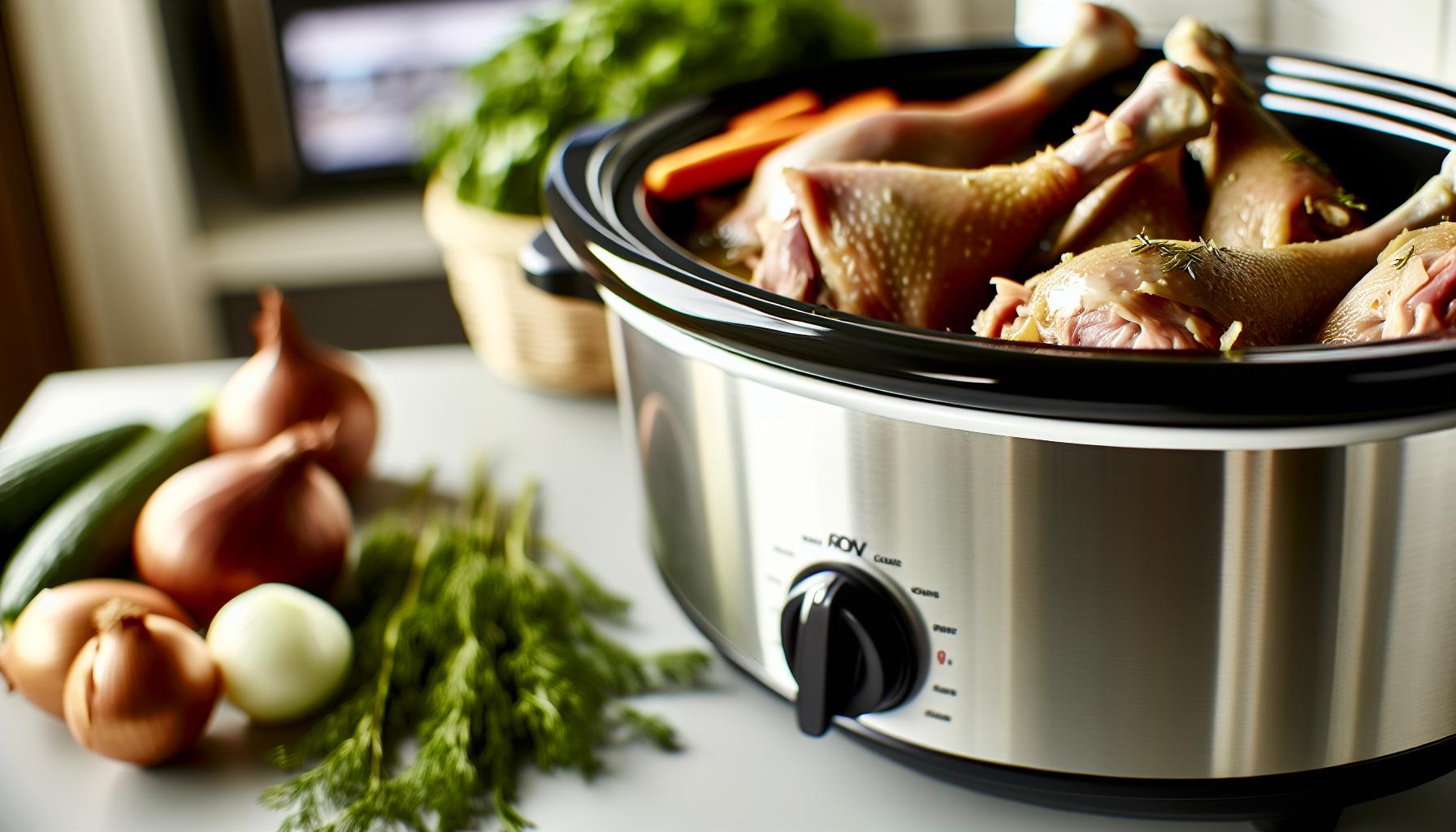 How Long to Cook Turkey Legs in Slow Cooker Until Fork-Tender 2 Perfect Slow Cooker Times for Tender Turkey legs