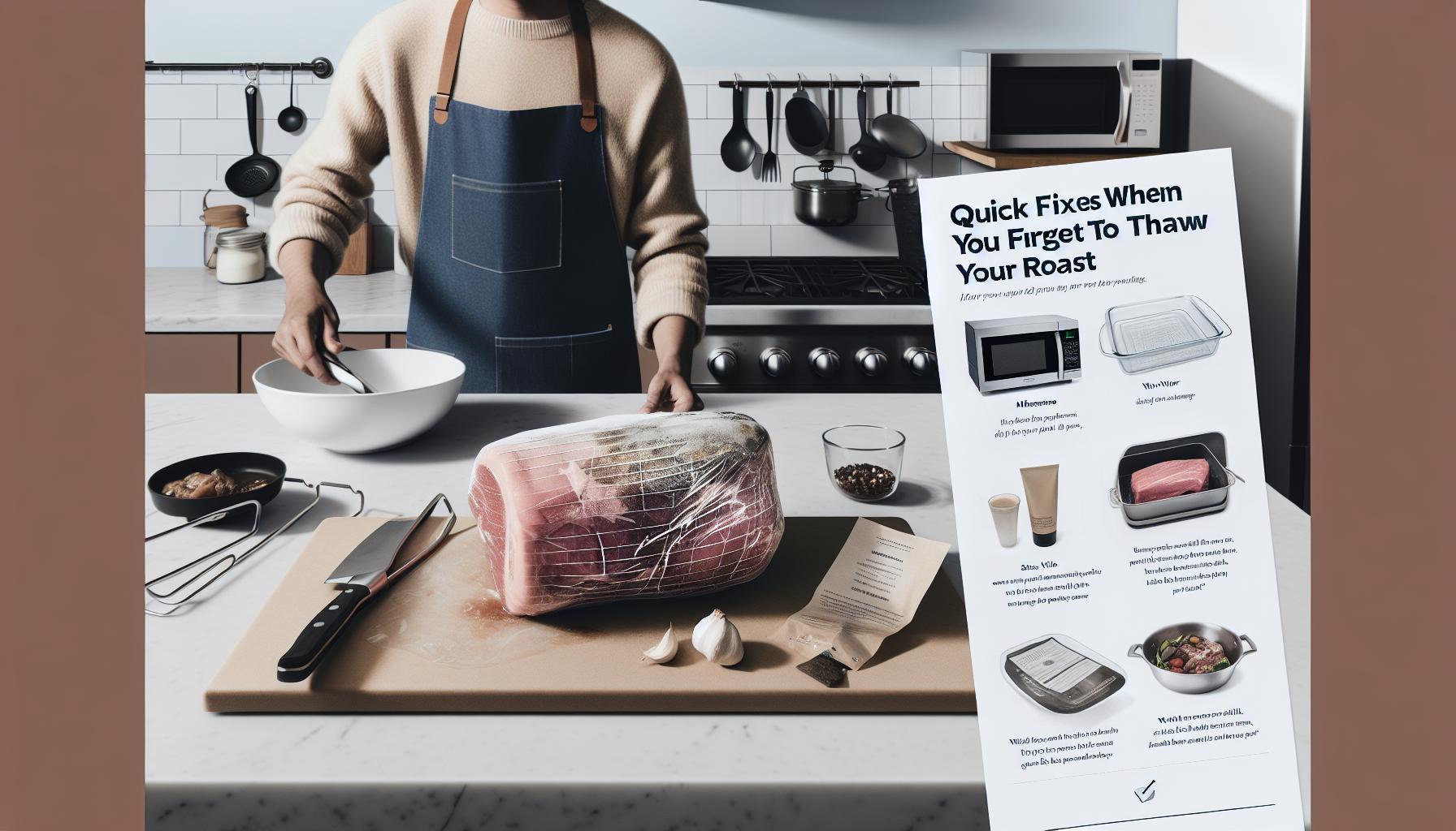 Quick Fixes When You Forget to Thaw‍ Your Roast