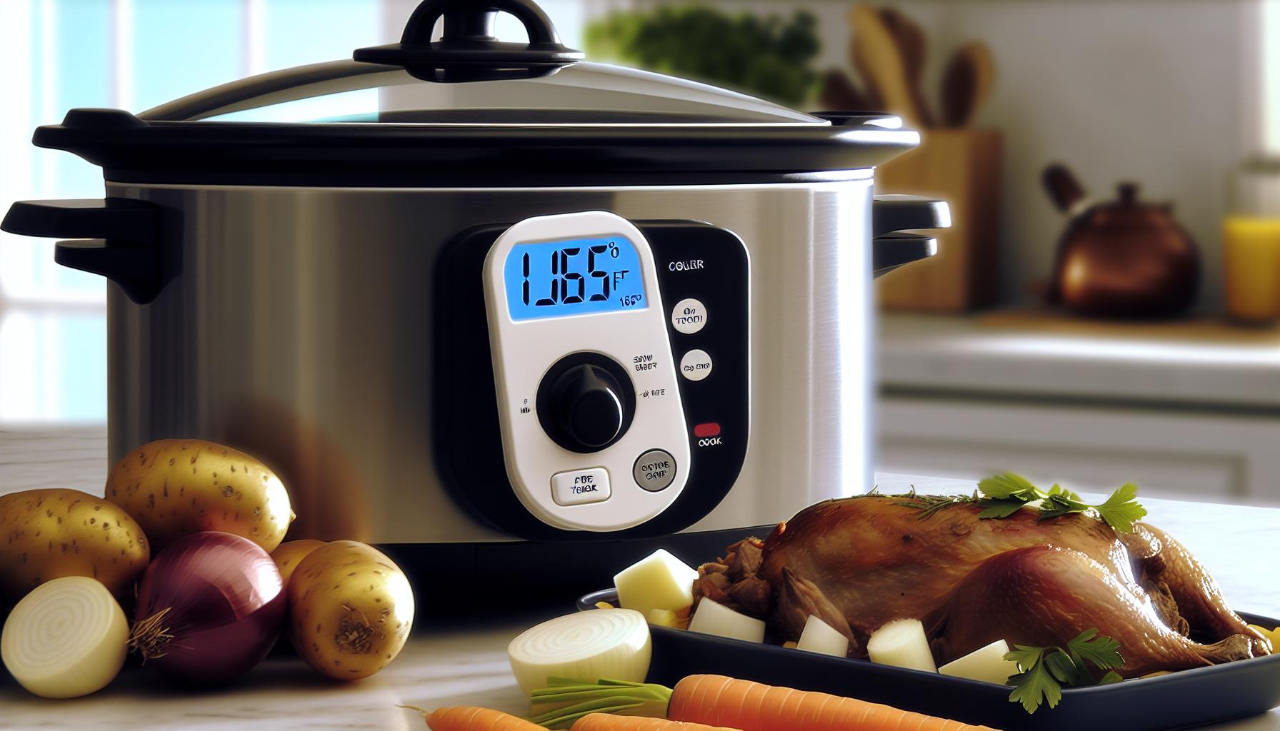 Safe Meat and Poultry Temperatures for Slow‌ cooking