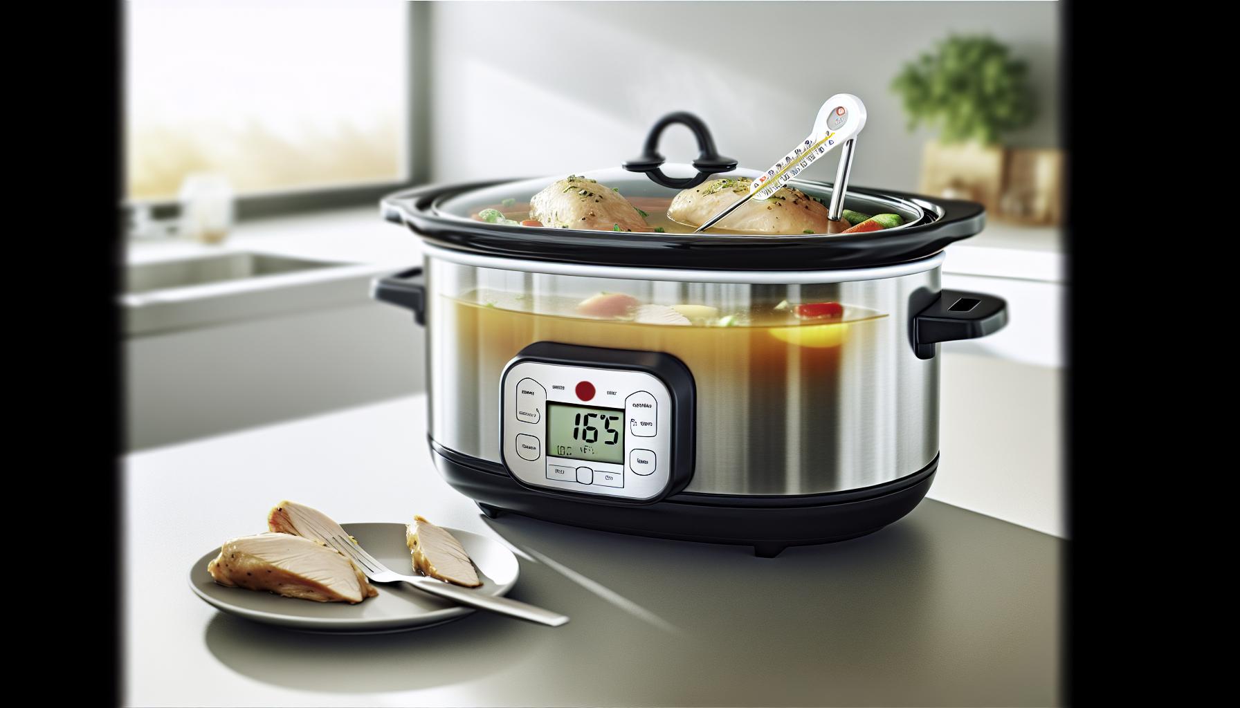 safe Temperature Guidelines for Slow Cooker Chicken