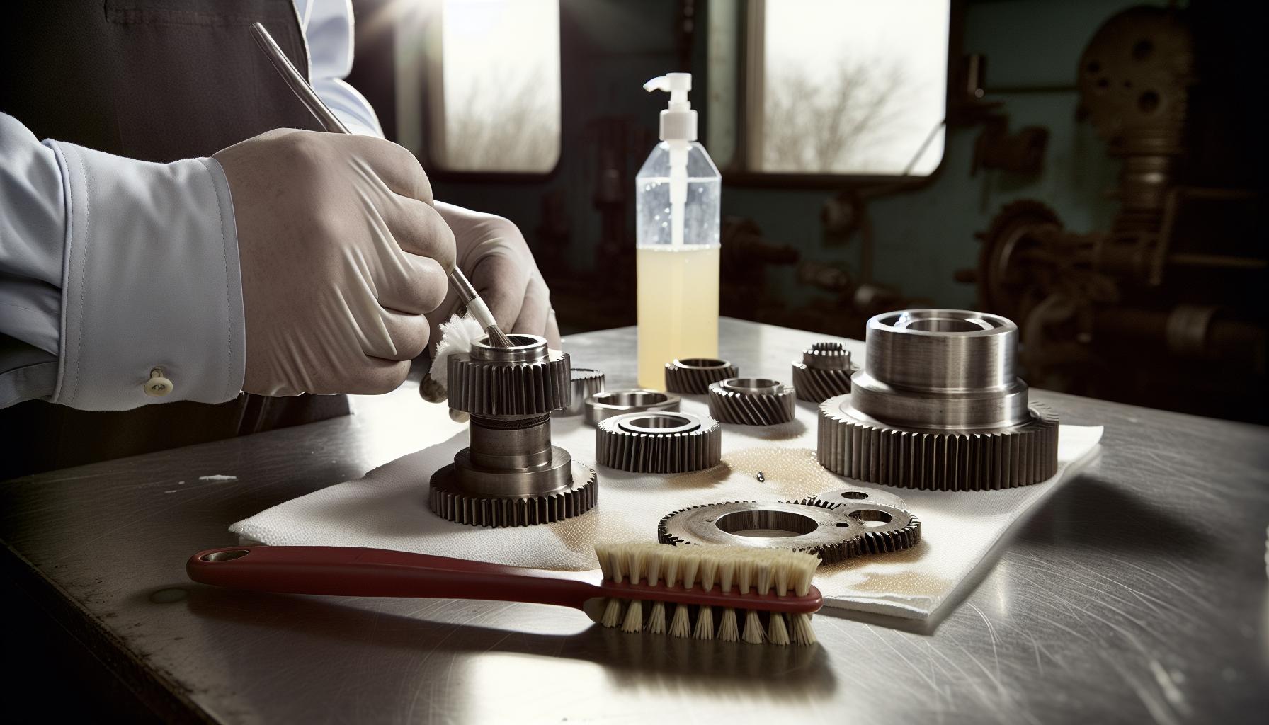 Step-by-Step​ Guide to Deep Cleaning Metal Components