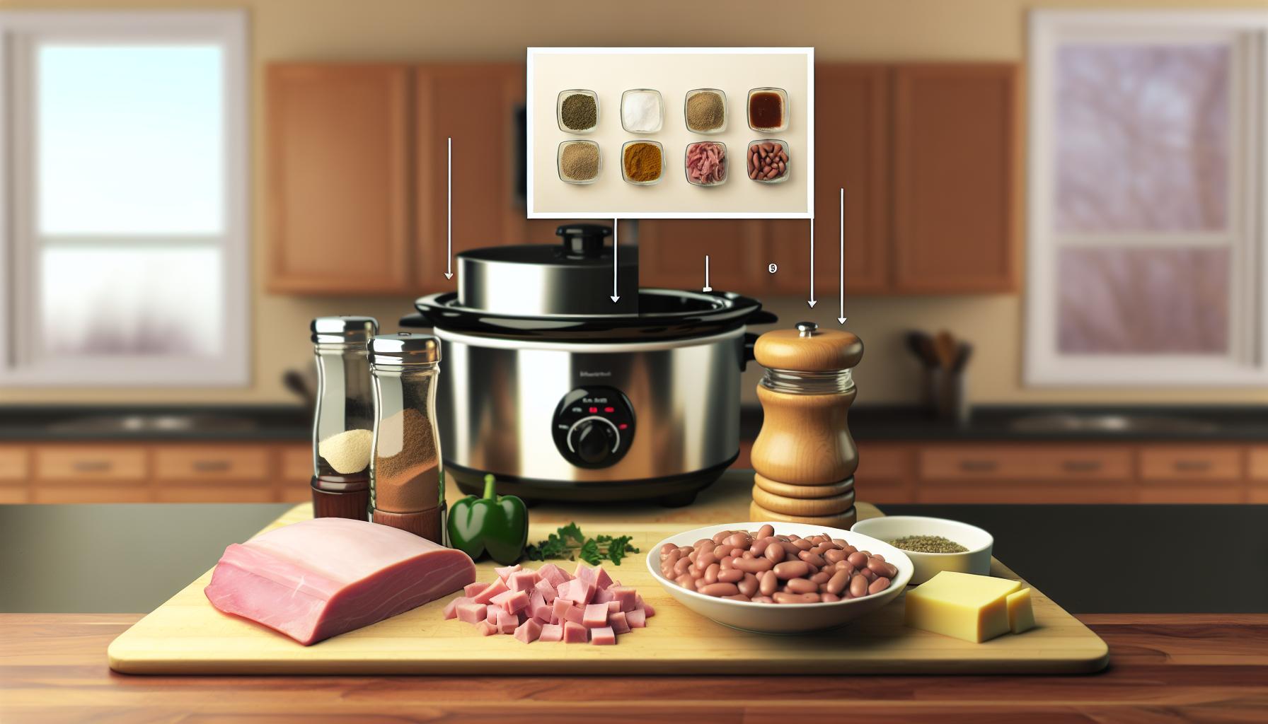 Step-by-Step guide‌ to Making Ham and Beans in a Slow⁢ Cooker