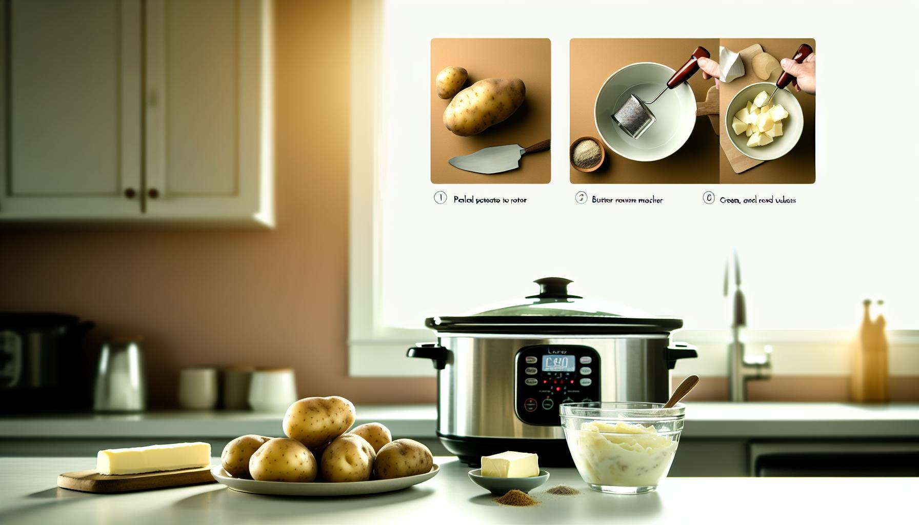 How To Keep Mashed Potatoes Warm In A Slow Cooker Lump Free 3 Step-by-Step Guide to Preparing Lump-Free Mashed Potatoes for Slow Cooking