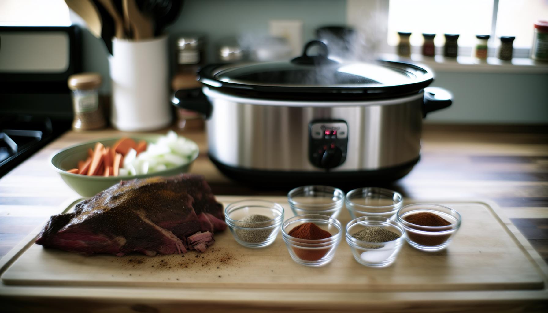 Step-by-Step ⁢Slow⁤ Cooker Brisket Recipe