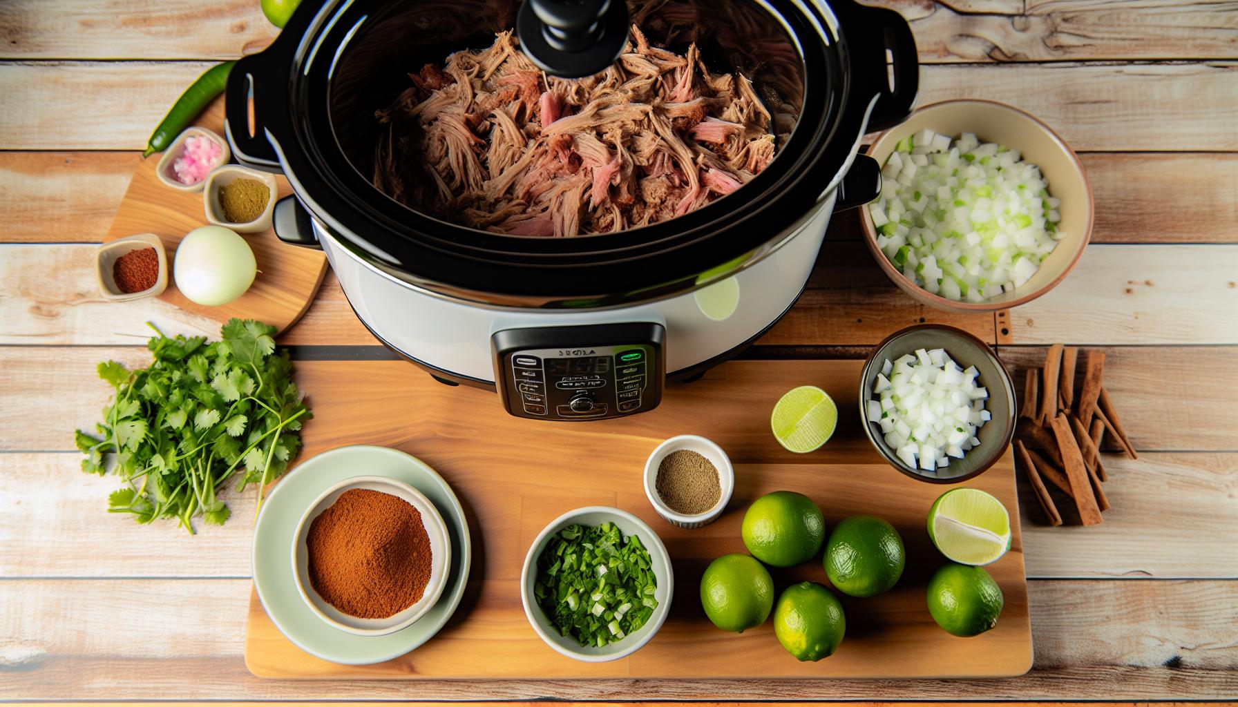 How to Make Carnitas Slow Cooker Style (Authentic Mexican Flavor) 2 step-by-Step Slow cooker Carnitas Recipe Made Easy