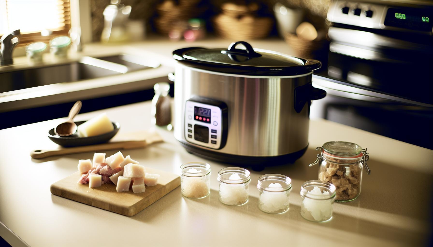 Step-by-Step‌ Slow ​Cooker ⁣Rendering Method