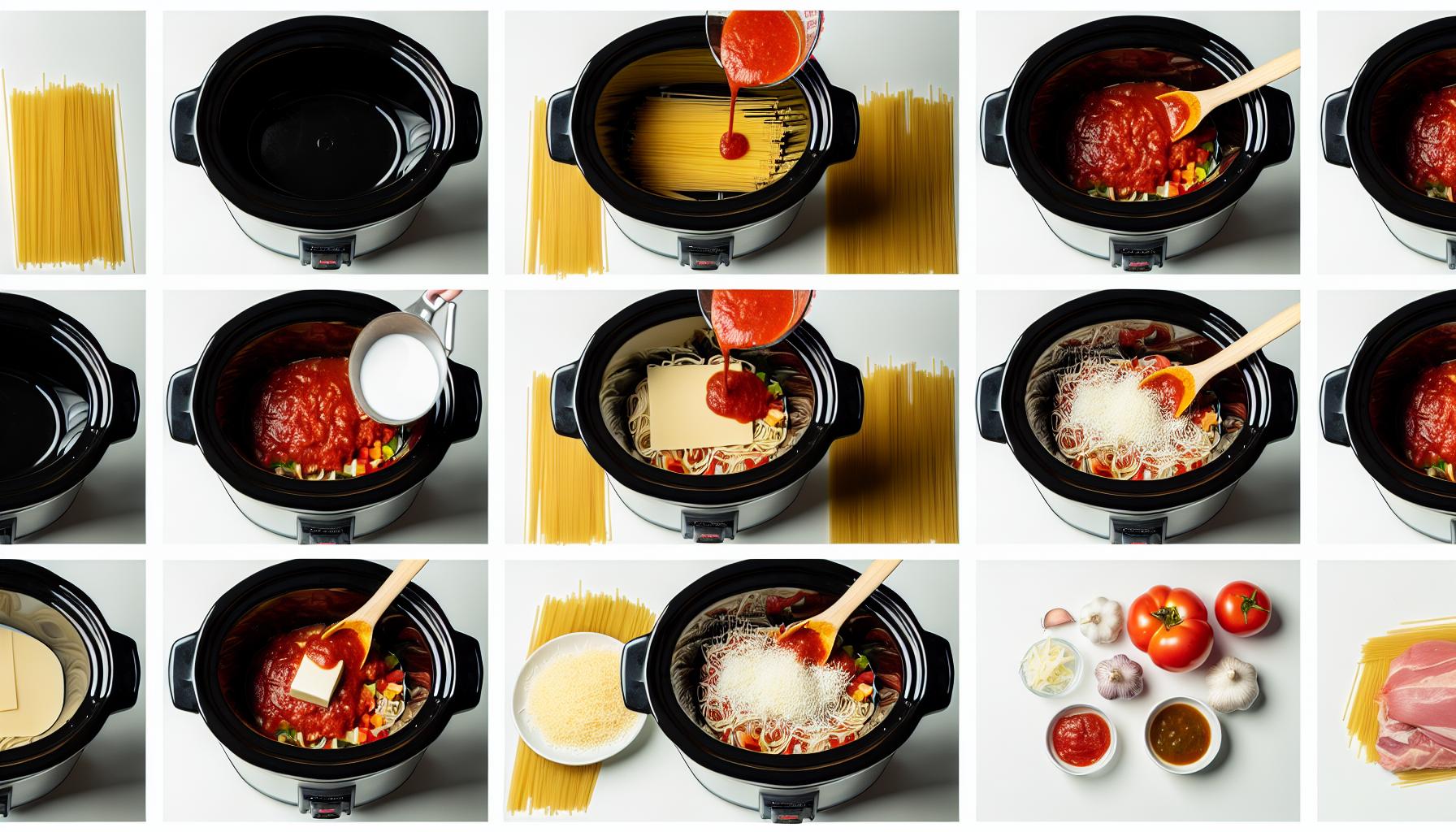 Step-By-Step Slow Cooker Spaghetti Guide