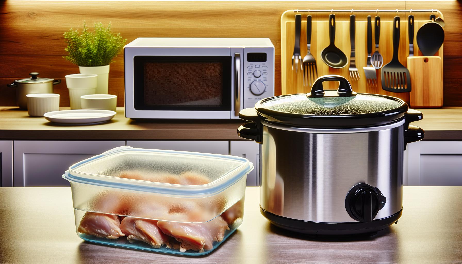 How Long To Cook Raw Chicken In Slow Cooker Safely 8 Storing and Reheating Slow Cooker Chicken Safely