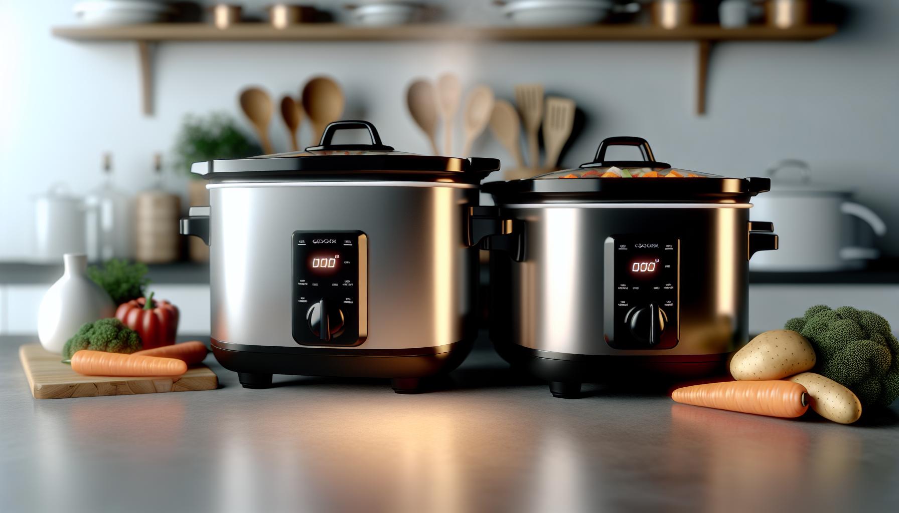Typical Temperature ranges of popular Slow Cooker Brands
