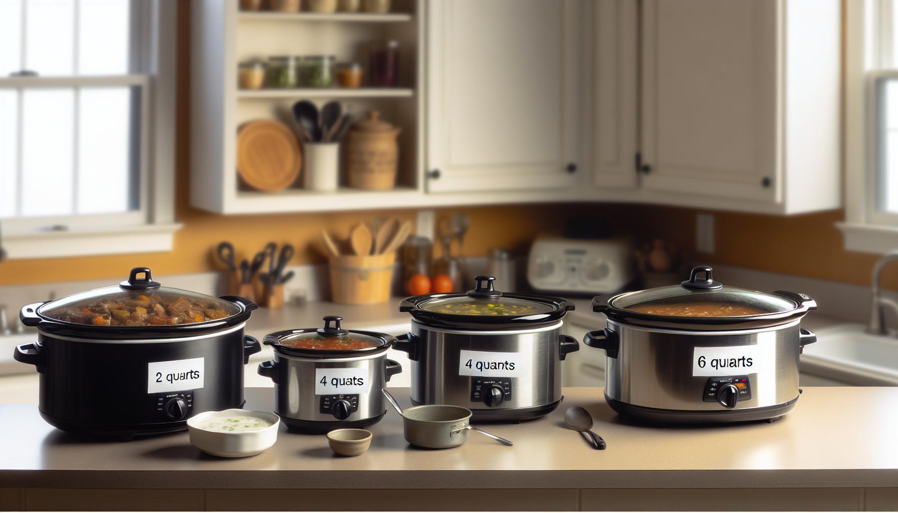 What Size Slow Cooker Should I Get for My Family? 4 Understanding Slow Cooker Quart Sizes and What They Meen
