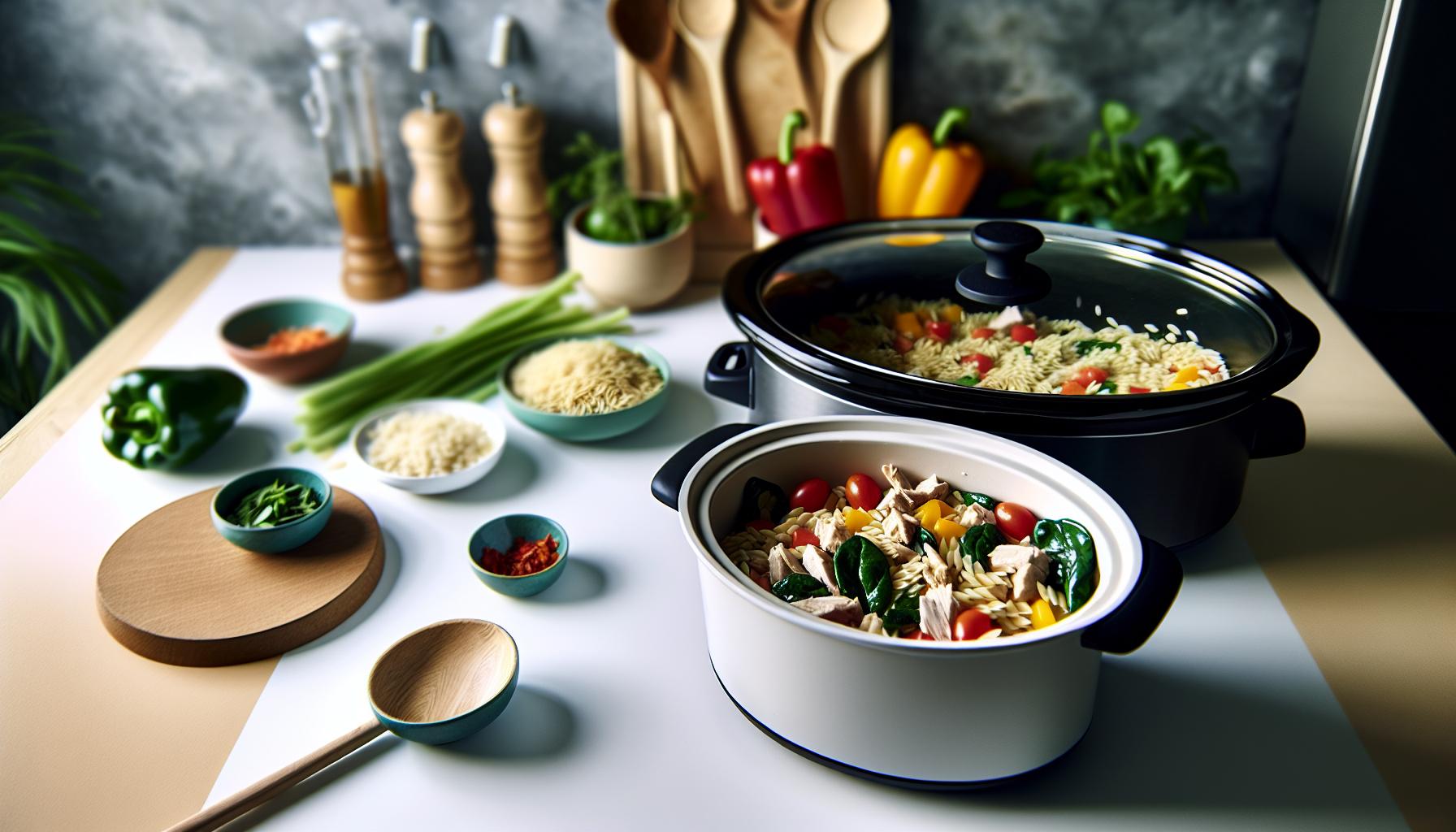 How Long to Cook Orzo in Slow Cooker Without Turning to Mush 8 Using Orzo in Slow Cooker meal Prep and One-Pot Meals