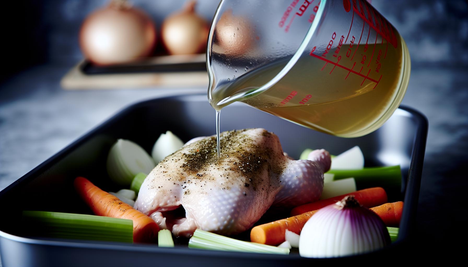 How Long To Cook Chicken In Slow Cooker Without Drying It Out 8 Using Veggies and Liquids to Keep Chicken Moist