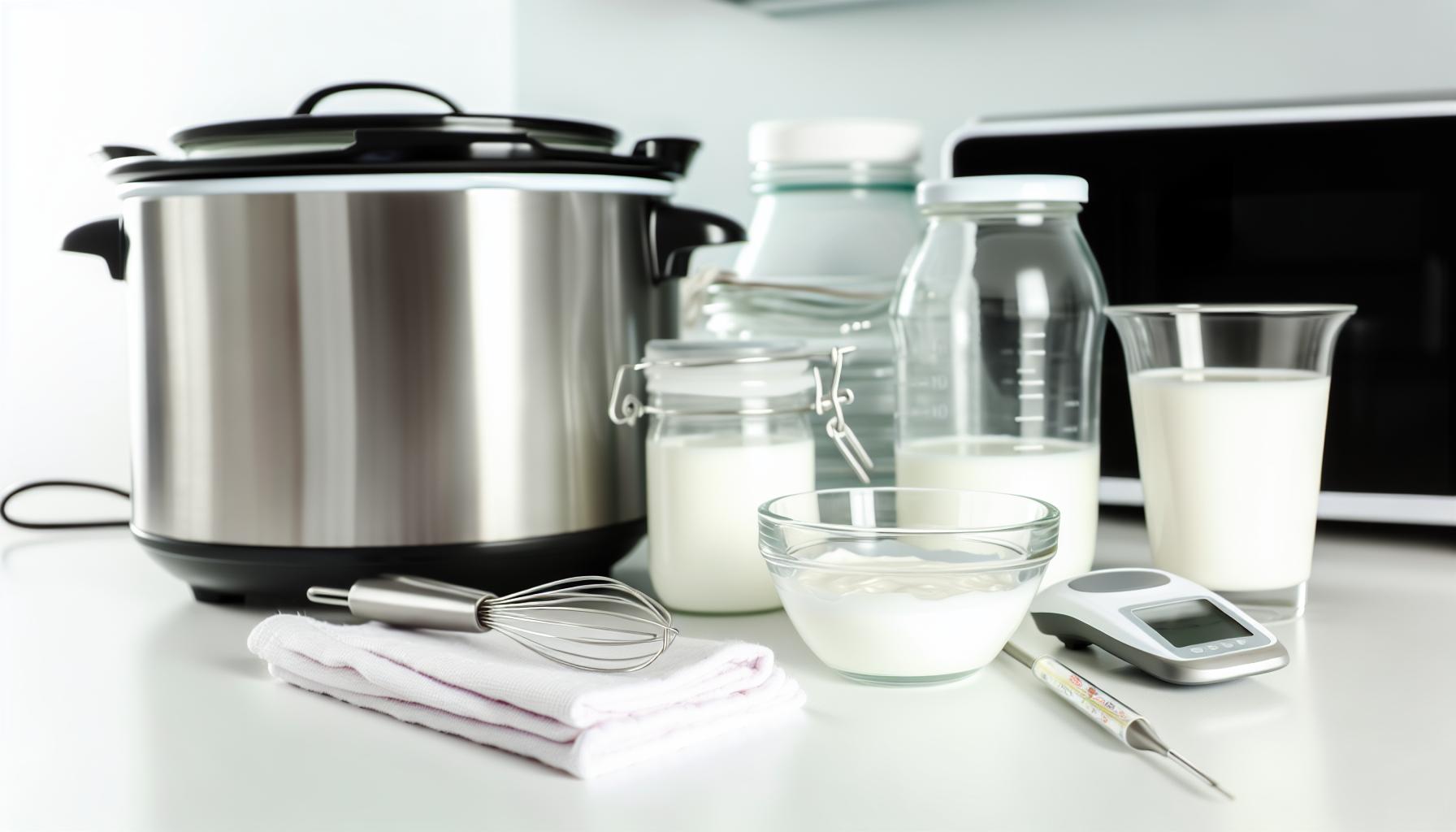 How Do You Make Yogurt In A Slow Cooker The Easy Way 2 What You Need to Make Slow Cooker yogurt