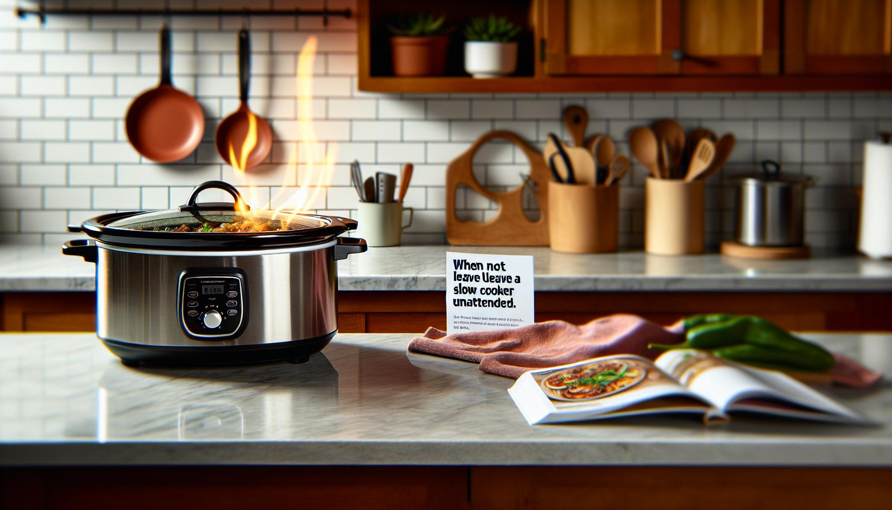 when to Avoid Leaving Your Slow cooker Unattended