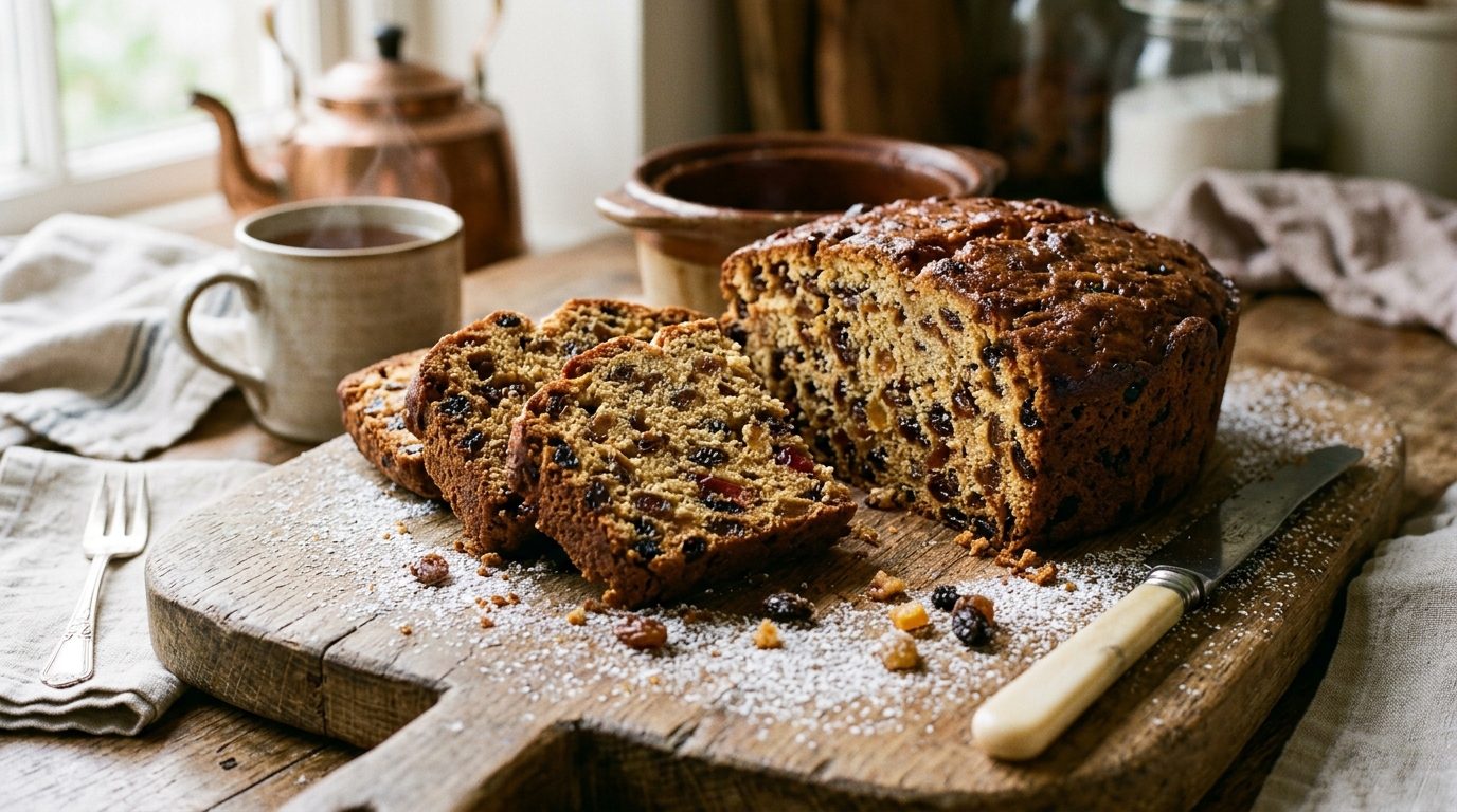 3 Ingredient Fruit Cake in Slow Cooker: Super Moist, Easy & Foolproof Recipe (AI Generated Image)