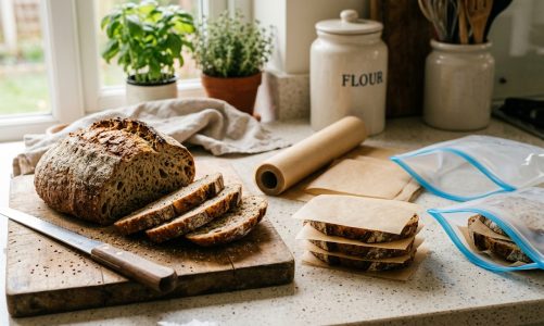 Can You Freeze Gluten-Free Bread? Complete Guide to Slicing, Freezing & Defrosting (AI Generated Image)