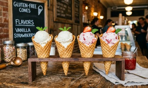 Gluten-Free Wafer Cones: Top Store Brands & Crispy Homemade Recipe Guide (AI Generated Image)