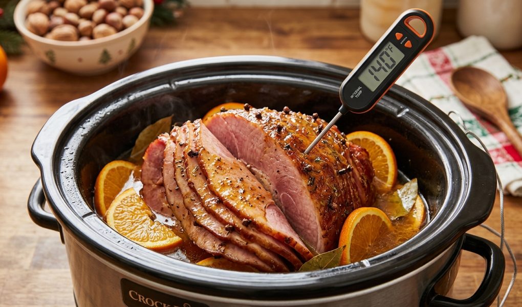 how long ham cooker (AI Generated Image)