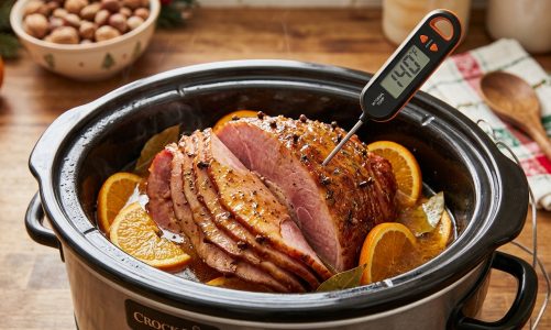 How Long to Cook Ham in Slow Cooker: Exact Time, Temp & Weight Guide 12 how long ham cooker (AI Generated Image)