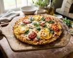 spaghetti squash crust (AI Generated Image)